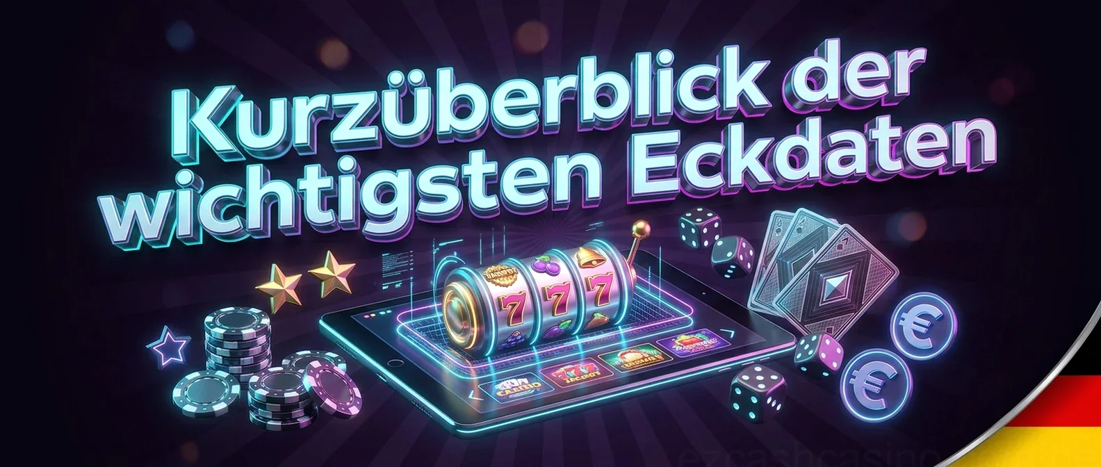 Kurzüberblick der wichtigsten Eckdaten
